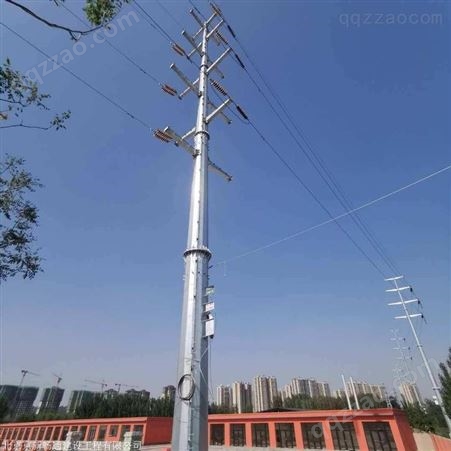 北京电力钢管杆基础打桩 马路灯杆打桩 京新畅通电力钢杆
