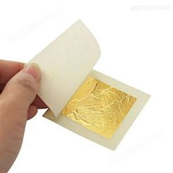 金梓供应含金量98真金箔纸4.33 黄金美肤金箔美容面膜