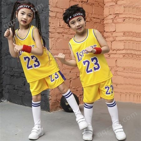 儿童篮球服套装 男童夏中小学生球衣队服定制 宝宝幼儿园女孩训练服 篮球比赛服装定做