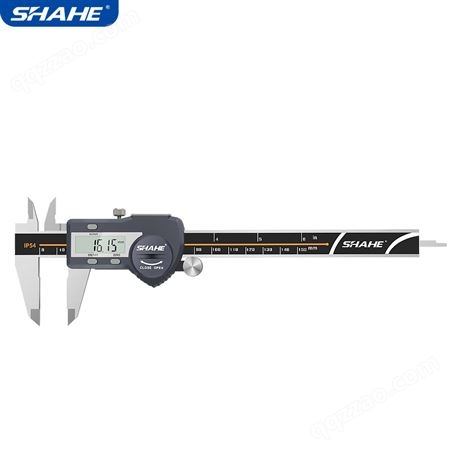 SHAHE三和电子数显游标卡尺0-150防水数显卡尺USB高精度量具测量
