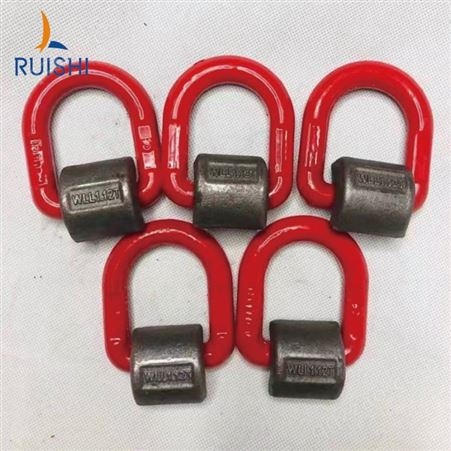 现货Ｄ型焊接环规格齐全可焊接d型吊环连接环起重吊索具1-15T