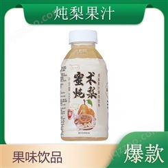 蜜术炖梨果汁350ml*15瓶装果味饮料商超渠道