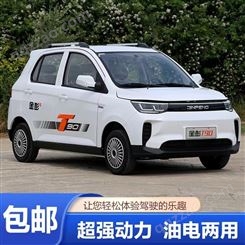 新款金彭T90电动汽车成人四轮车油电两用家用锂电低速老年代步车