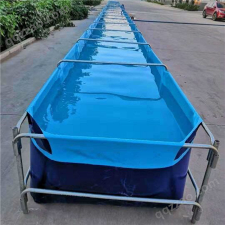 厂家批发PVC支架水池 PVC材质帆布养殖水池 水产养殖水产品池子