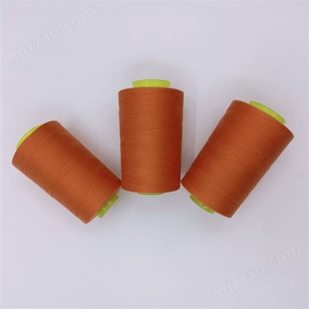 橙色涤纶防火线耐高温防阻燃线纺车悠悠缝纫线 优质供应