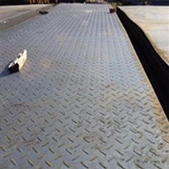Q235B花纹板 防滑压型钢板 工地建设用 耐腐蚀 可平开加工