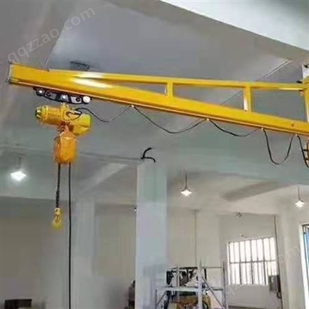 悬臂吊起重机移动小型立柱式电动单臂吊1t2t车间厂房支持来图定制