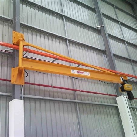 悬臂吊起重机移动小型立柱式电动单臂吊1t2t车间厂房支持来图定制