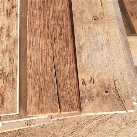 隆迈老榆木家居装修木板光滑实木木板材地板