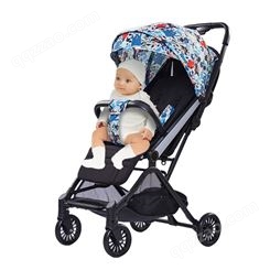 婴儿推车可坐躺轻便折叠简易儿童宝宝高景观溜娃神器BB伞车婴儿车