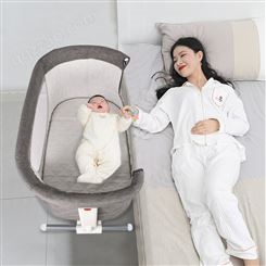 便携小包装婴儿床边床可折叠移动宝宝睡篮bb床新生儿拼接大床