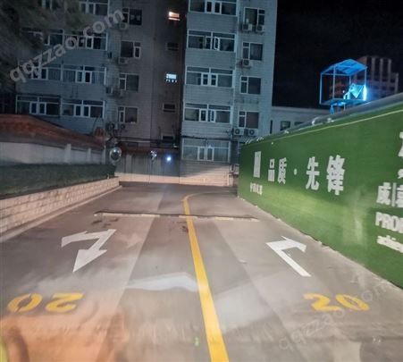 北京石景山小区停车位划线消防车道划线公司