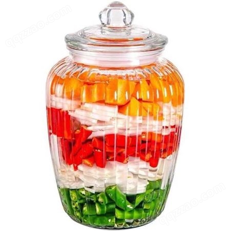 密封玻璃罐 淄博玻璃糖果罐子 玻璃储物罐子供应 玻璃储藏罐