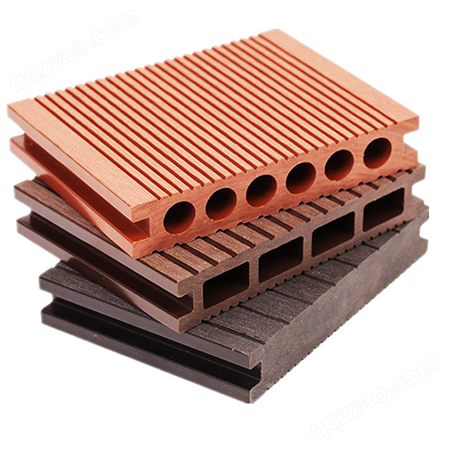 户外空心实心塑木地板生产应用施工阳台庭院休息平台