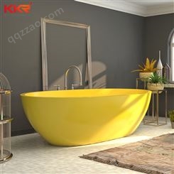 人造石浴缸 亚克力独立式酒店水疗浴缸贵妃浴缸工程家用彩色浴缸