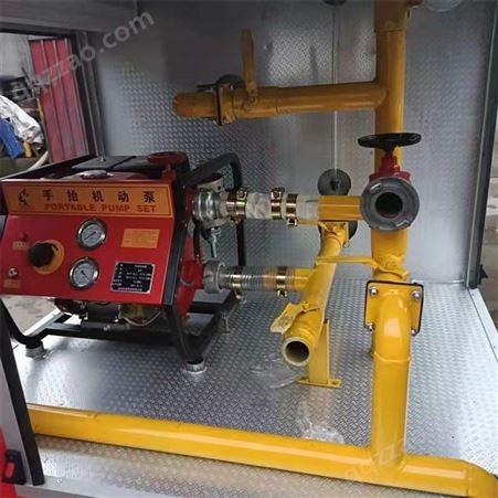 电动消防车 社区小型消防车 双碟刹制动方式