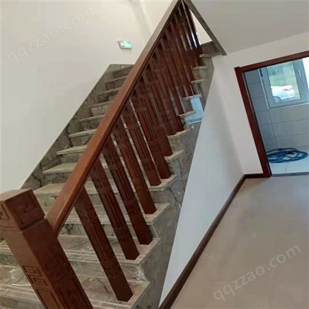 楼梯扶手制作 别墅楼梯 多种花纹 欧式风格 护栏扶手 施工快