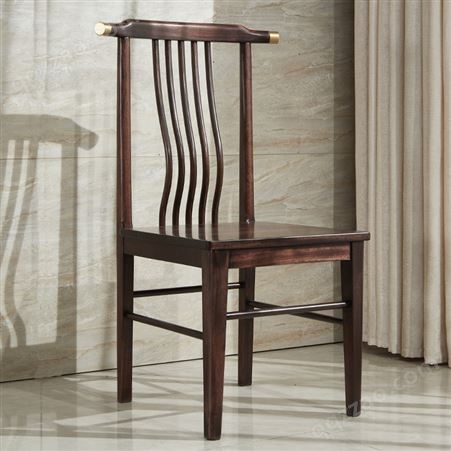 新中式黑檀木餐桌椅全实木现代中式简约饭桌一桌六椅长方形餐桌