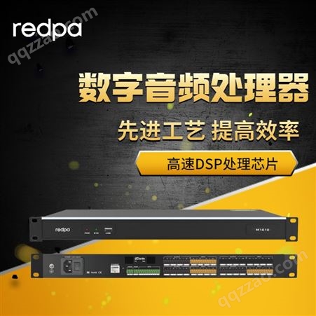 redpa DANTE网络版数字音频处理器  MATRIX 1212D