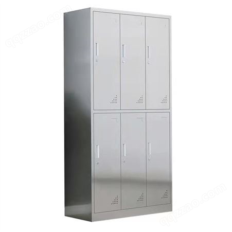 304不锈钢更衣储物柜 加厚钢板 坚固耐用 定做尺寸