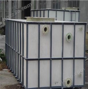 SMC模压组合式消防储水装置  拼装焊接式保温储水箱定制