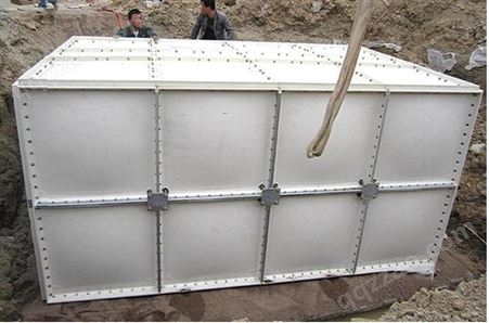 SMC模压组合式消防储水装置  拼装焊接式保温储水箱定制