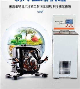 低温槽加热制冷反应机水浴槽低温冷却液循环泵实验室数显水箱