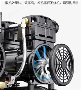 奥突斯无油空压机小型高压10公斤打气泵低压空气压缩机冲汽泵