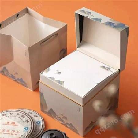 临 沧茶叶礼盒包装设计 为您定制精美大气的包装盒 支持加工