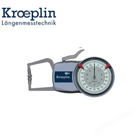 德国kroeplin发动机叶片壁厚测量卡规D1R10S