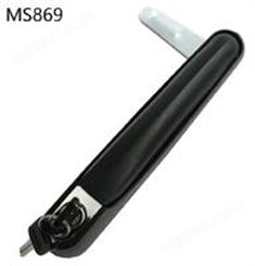 MS869黑色PA平面锁 塑料锁