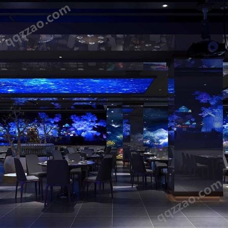 半景画科技全息餐厅裸眼3D宴会厅网红沉浸式互动全景光影空间