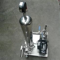 广涛GL002 厂家供应白酒过滤机 酒类净化器 支持定制不锈钢304材质