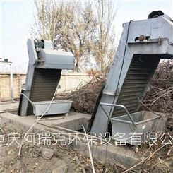 四川荣县污水厂机械粗细格栅机生产厂家 阿瑞克整机304材质耐磨耐腐蚀