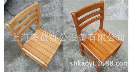 定制实木阅览椅 实木读书椅子木制课桌椅厂家 阅览室椅子凳子价格