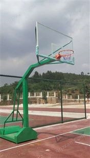 蕴力康体 户外成人篮球架 训练学校加厚可升降运动场箱式可移动