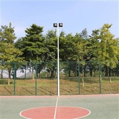 贵港平南室外篮球场灯杆高度LED球场高杆灯支持定制