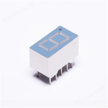 专业生产 LED数码管 高亮蓝光跑马灯 LED数码管灰面壳