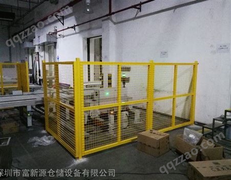 机器人防护网生产商 加工中心护栏网定做 仓库隔离网图片