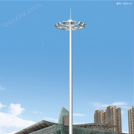 升降高杆灯 工厂广场港口足球场 30米25米 LED照明灯