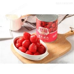 草莓罐头销售 草莓罐头规格 双福食品质量放心